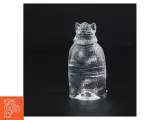 Glas vikingefigur. Massiv. - 2