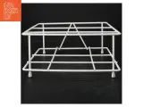 Hvidt stativ/reol til opbevaring af tallekner/kopper i metal (str. 24 x 24,5 cm. og. 20 x 24,5 cm) - 3