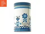 Retro Emaljeret dåse med blomstermotiv (str. 14 x 9 cm) - 4