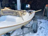 Jagtjolle, motor og trailer 