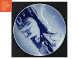 Blåt porcelænsfad fra Royal Copenhagen (str. 11 cm) - 3