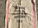 Gammel original postsæk