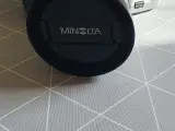 Minolta kamera og Blitz 