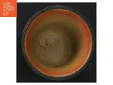Keramik vase med fiske dekoration (str. 10 cm) - 4