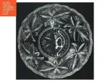 Klassisk glasskål med dekorativt mønster (str. 21,5x9 cm) - 3