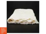 Hvid strikket babytæppe (str. 85 x 75 cm) - 2