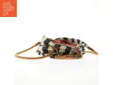 Stribet skuldertaske (str. 38 x 28 cm) - 5