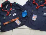 Blå Spejder-uniformer