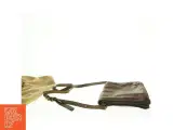 Læder pung med skulderrem fra Moriconelli (str. 20 x 28 cm) - 4