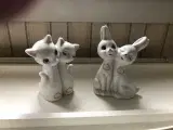 Figurer (kaniner, katte) porcelæn til tandstikker