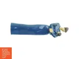 Blå keramikfigur af kvinde med barn (str. 30 cm) - 3