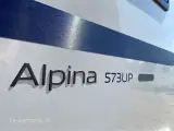 2018 - Adria Alpina 573 UP   Utroligt velholdt vogn med kæmpe rundsiddegruppe og meget udstyr.. - 4