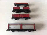 Märklin: 4 stk. godsvogne