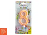 Fødselsdagslys nummer 8 fra Color Party (str. 16 x 7 cm) - 4