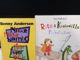 Børnebøger, den ene er rim og remser 