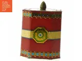 Dekorativ 1960&#39;er Te dåse med låg (str. 14x13 cm) - 3