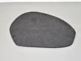 Fraster pebble gulvtæppe i mørkegråt filt - 4
