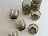 Luminarc, røgfarvede glas, 10 stk samlet - 2