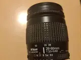Nikon objektiv 28-80 mm