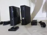 Xbox 360 slim samt Elite 2 stk