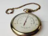 ⭐️- Vintage rundt termometer i lommeursform - 2