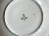 Bavaria, dyb tallerken m guldkant, 2 stk samlet - 5