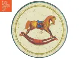 Antikke legetøjsmotiver Dekoreret metal dåse med låg (str. Ø 17 cm) - 4