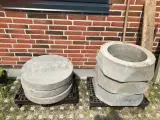 Beton dæksel +opføringsrør