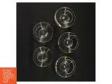 Vintageglas med guldkant (str. 14 x 9 cm) - 3