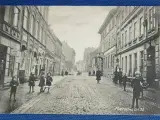 2 gamle postkort fra Mathiasgade, Viborg