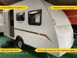 2023 - Weinsberg CaraCito 390 QD   FULD ELEKTRISK CAMPINGVOGN helt uden gas installationer. VÆGT KUN 770 KG. NU PÅ LAGER TIL OMGÅENDE LEVERING.
