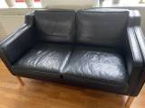 Stouby 2+3 lædersofa