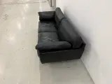 Ilva Palermo 3 Pers.Sofa i sort okselæder. - 4