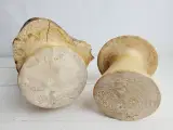 ⭐️- 2 stk Dekorative Svarmpe i Træ - 3
