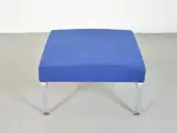 Kinnarps lounge puf i blå