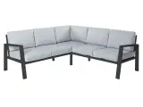 Havesofa Thais 195 x 195 x 73,6 cm Aluminium