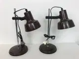2 stk. retro bordlamper (Horn)