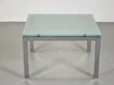 Pedrali glasbord med blankt understel - 4