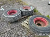 Dæk med fælg MICHELIN 3 styk - 3