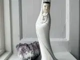 Hvidklædt kvinde, porcelænsfigur - 4