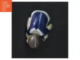 Keramisk figur af knælende barn fra B&G (str.  9x10 cm) - 3