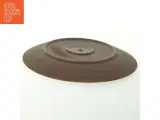 Brune keramiktallerkener fra Hgan&#228;s (str. Ø 20 cm) - 4