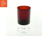Røde vinglas på fod (str. H. 9 cm, ø 5,5 cm) - 5