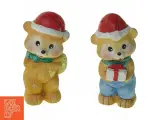 Figurer, nisse bamser i porcelæn (str. 10 x 3 cm) - 2