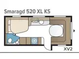 2025 - Kabe Smaragd 520 XL XV 2 KS   Specialtilbud i begrænset antal! - 2