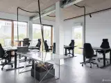 Unikt kontor i nyrenoverede pavilloner med store vinduespartier og grønne arealer - 4