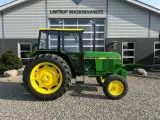John Deere 2040 Traktoren er professionelt sat i stand og malet hos maler. Nye bagdæk monteret på den. - 4
