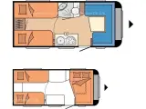 2014 - Hobby De Luxe Easy 460 LU   MEGET Pæn og velholdt campingvogn - 3