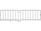 Lager (1.050m2) med lille kontor/administrationslokale (12 m2) - Kan evt. opdeles. - 4