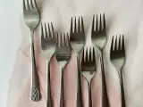 18-8 rustfrit stål, gafler, 7 stk samlet - 3